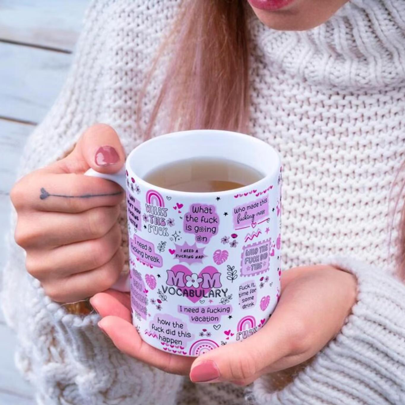 Mom Life Sayings Mug 💗