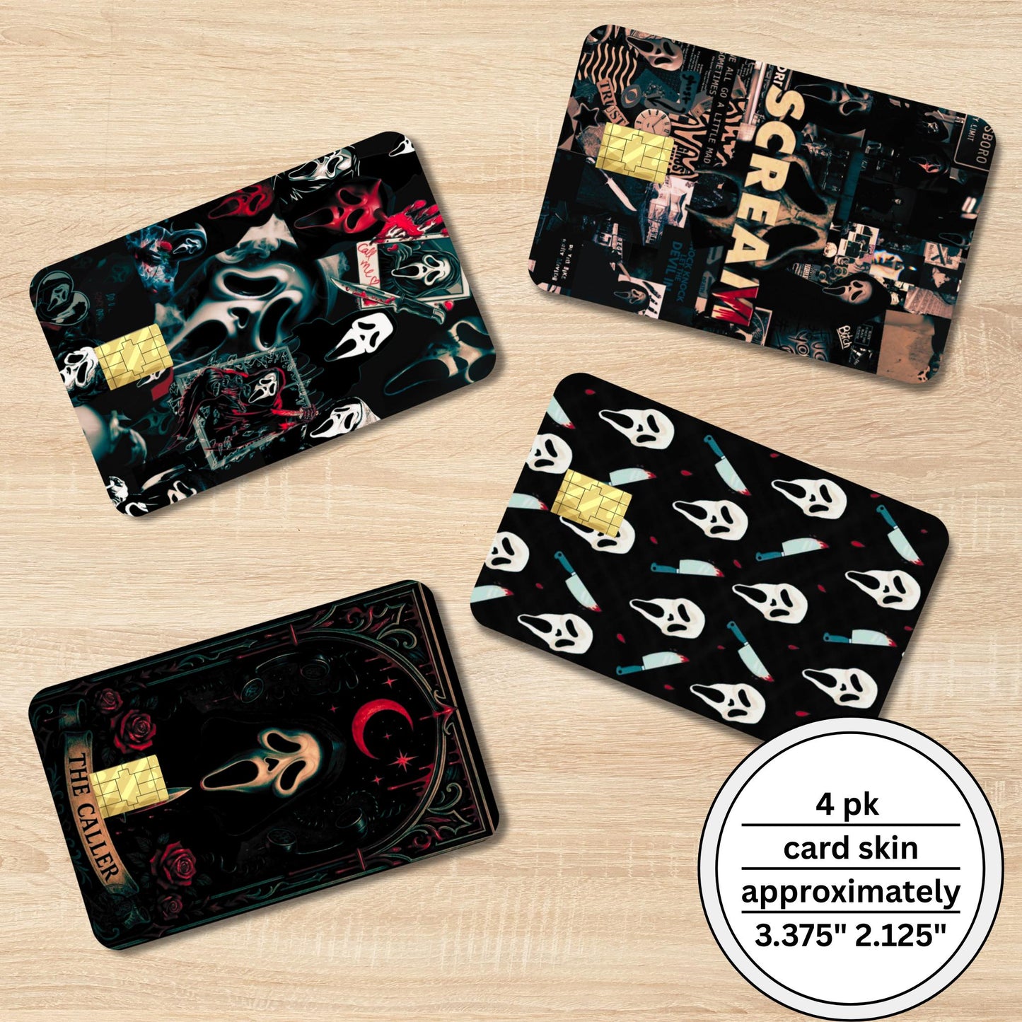 Killer Caller Card Skins 🔪