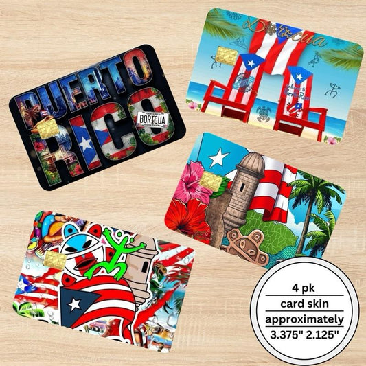 Boricua Pride Card Skins 🇵🇷
