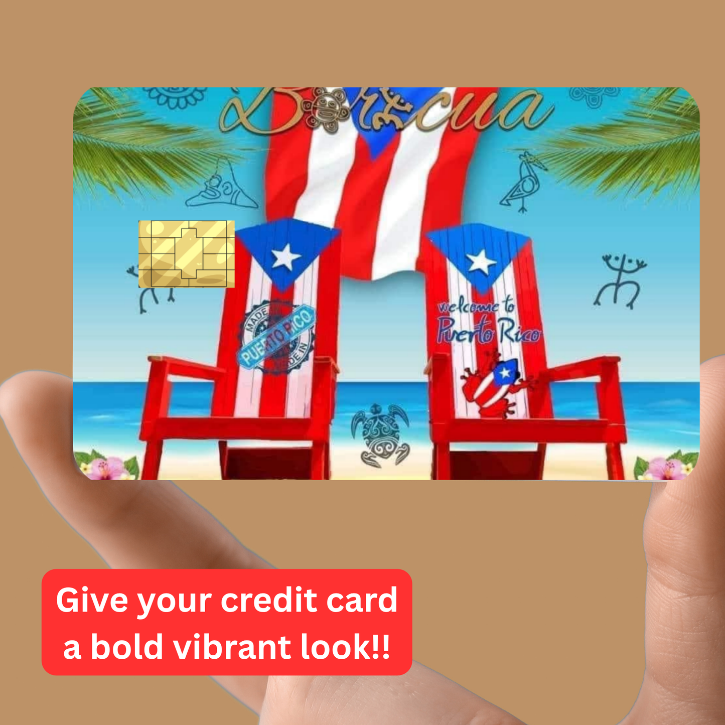 Boricua Pride Card Skins 🇵🇷