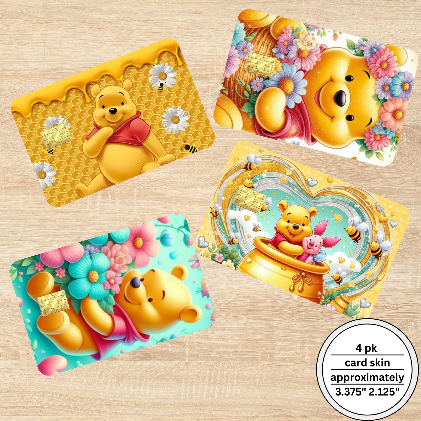 Honey Bear Card Skins 🍯