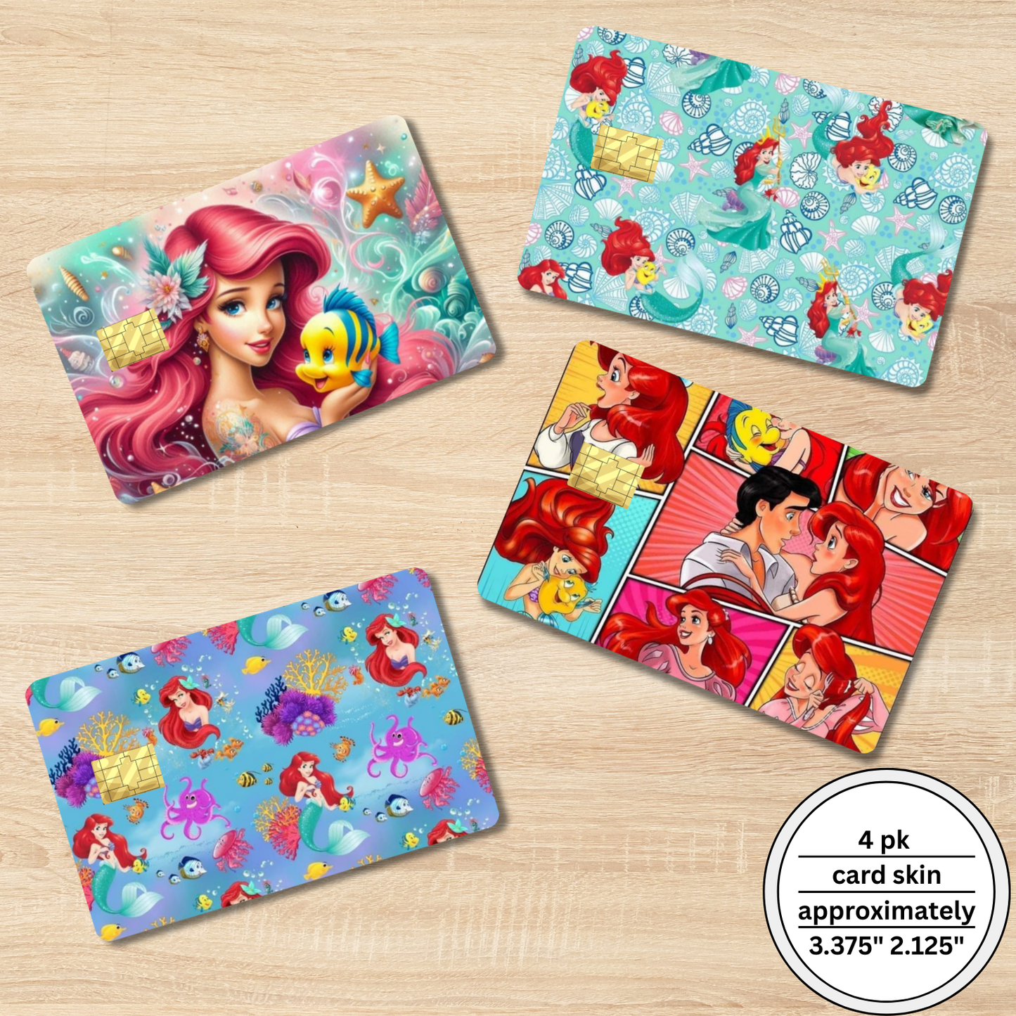 Mermaid Princess Card Skins 🧜‍♀️