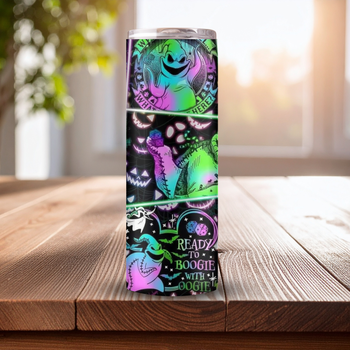 Boogie Oogie Tumbler 💀💚