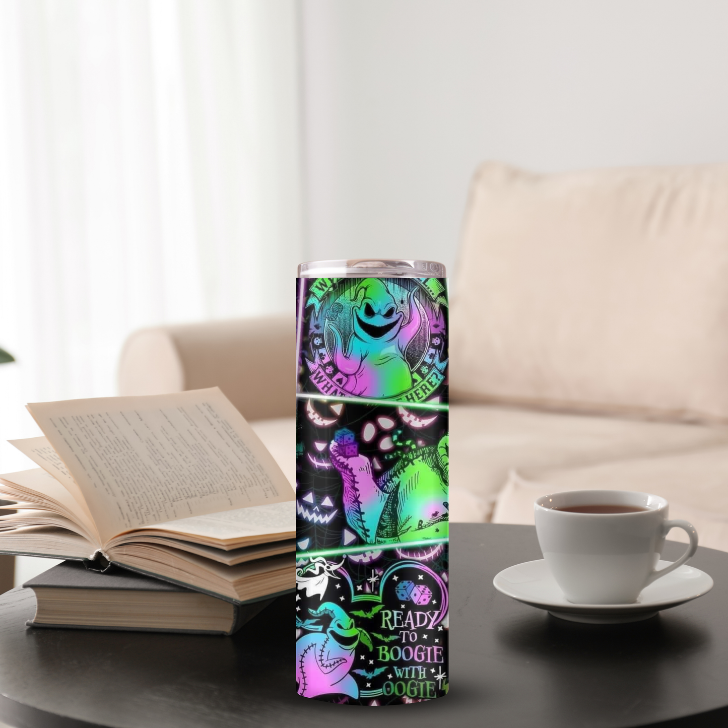 Boogie Oogie Tumbler 💀💚