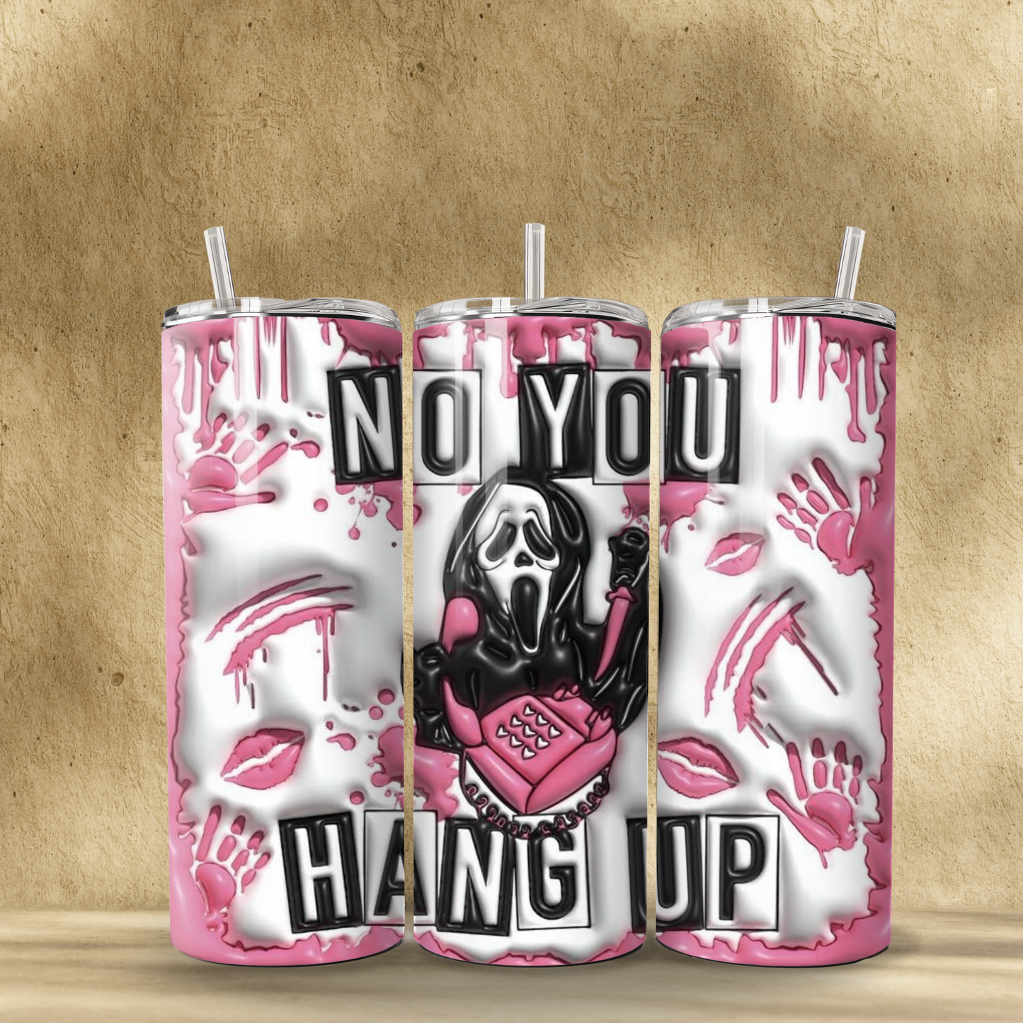 Hang Up Horror Tumbler 💕🔪