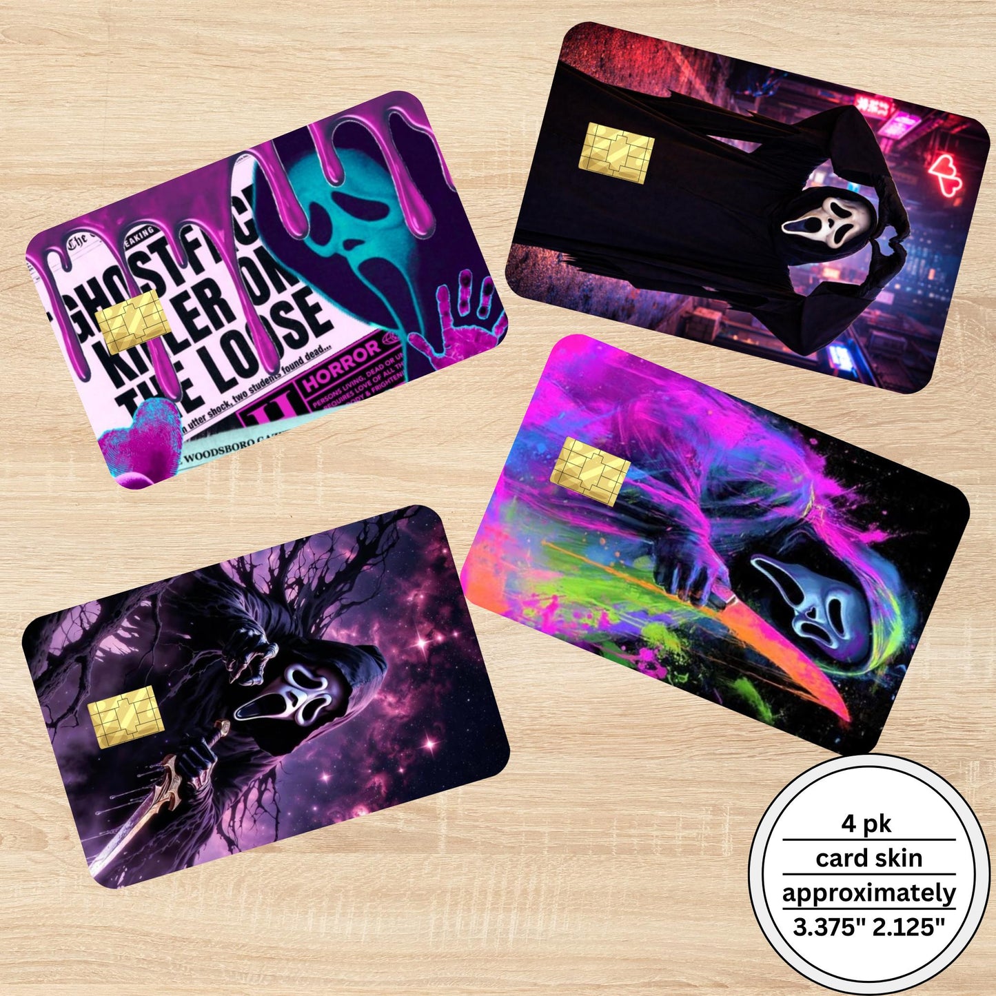 Purple Slasher Card Skins 💜